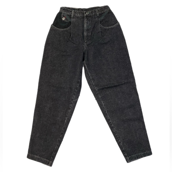 Vintage 90s Lee Y2K Denim Black Jeans - Picture 1 of 7